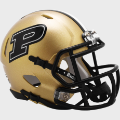 Helmets, Mini Helmets: Purdue Boilermakers NCAA Mini Speed Football Helmet <i>Gold</i>
