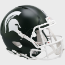 Michigan State Spartans Speed Football Helmet <i>Satin Green</i>
