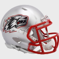 Helmets, Mini Helmets: New Mexico Lobos NCAA Mini Speed Football Helmet <i>Silver</i>