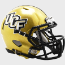 Central Florida Golden Knights NCAA Mini Speed Football Helmet <i>UCF Gold</i>