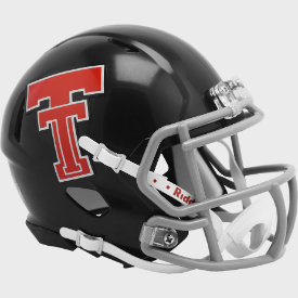 Texas Tech Red Raiders NCAA Mini Speed Football Helmet <i>Throwback</i>