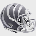 Helmets, Mini Helmets: Cincinnati Bengals NFL Mini Speed Football Helmet <B>SLATE SALE</B>