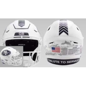 Tennessee Titans NFL Mini Speed Football Helmet <B>SALUTE TO SERVICE 3 SALE</B>