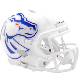 Boise State Broncos NCAA Mini Speed Football Helmet <i>White</i>