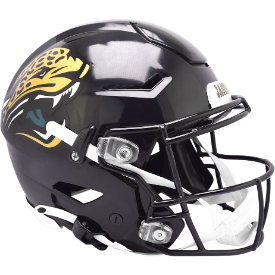 Jacksonville Jaguars 1995 to 2012 SpeedFlex Throwback Football Helmet