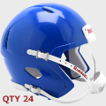 Helmets, Blank Mini Helmets: Bulk Mini Speed Football Helmet SHELL Royal Blue Qty 24