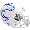 Helmets, Full Size Helmet: Boise State Broncos Speed Replica Football Helmet <i>White</i>