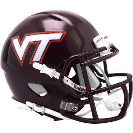 Virginia Tech Hokies NCAA Mini Speed Football Helmet <i>Maroon</i>
