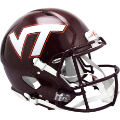 Helmets, Full Size Helmet: Virginia Tech Hokies Speed Football Helmet <i>Maroon</i>