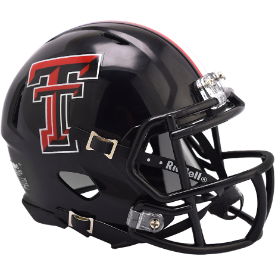 Texas Tech Red Raiders NCAA Mini Speed Football Helmet <i>2024 Black</i>