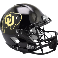 Helmets, Full Size Helmet: Colorado Buffaloes Speed Football Helmet <i>Matte Black</i>