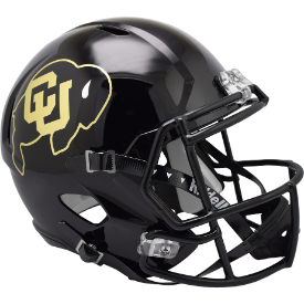 Colorado Buffaloes Speed Replica Football Helmet <i>Matte Black</i>