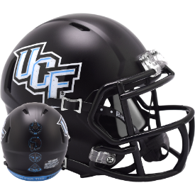 Central Florida Golden Knights NCAA Mini Speed Football Helmet <b>Space U</b>