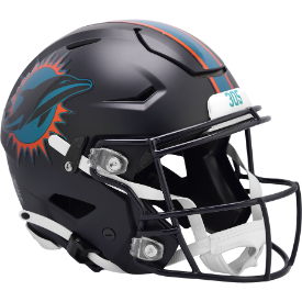 Miami Dolphins SpeedFlex Football Helmet <B>2025 Rivalries</B>