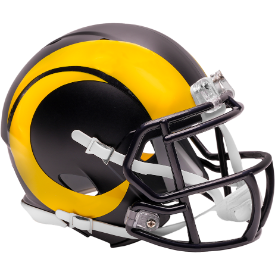 Los Angeles Rams NFL Mini Speed Football Helmet <i>2025 Rivalries</i>