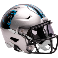 Helmets, Mid Size Helmets: Carolina Panthers Mid Sized SpeedFlex Helmet