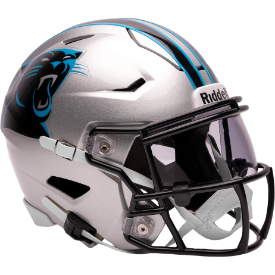 Carolina Panthers Mid Sized SpeedFlex Helmet