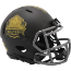 Hall of Fame Mini Speed Football Helmet <B>SALUTE TO SERVICE 4 SALE</B>