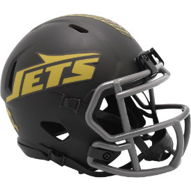 New York Jets NFL Mini Speed Football Helmet <B>SALUTE TO SERVICE 4 SALE</B>