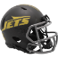 New York Jets NFL Mini Speed Football Helmet <B>SALUTE TO SERVICE 4 SALE</B>