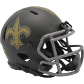 Helmets, Mini Helmets: New Orleans Saints NFL Mini Speed Football Helmet <B>SALUTE TO SERVICE 4 SA...