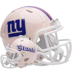 New York Giants Speed Mini Football Helmet <B>RETRO</B>