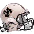 Helmets, Mini Helmets: New Orleans Saints Speed Mini Football Helmet <B>RETRO</B>