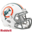 Miami Dolphins NFL Mini Speed Football Helmet <i>Tribute</i>