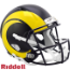Los Angeles Rams Speed Replica Football Helmet <B>2025 Rivalries</B>