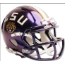 LSU Tigers NCAA Mini Speed Football Helmet <B>Purple</B>