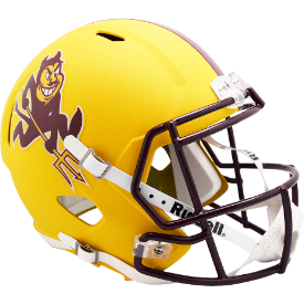 Arizona State Sun Devils Speed Replica Football Helmet <i>Satin Yellow Sparky</i>