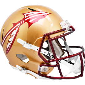 Florida State Seminoles Speed Replica Football Helmet <B>Metallic Paint</B>