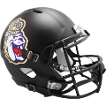 Helmets, Full Size Helmet: James Madison Dukes Speed Replica Football Helmet <i>Matte Black</i>