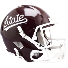 Mississippi State Bulldogs Speed Replica Football Helmet <i>Script</i>