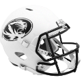 Helmets, Full Size Helmet: Missouri Tigers Speed Replica Football Helmet <i>Matte White</i>