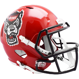 North Carolina State Wolfpack Speed Replica Football Helmet <i>Red Tuffy</i>