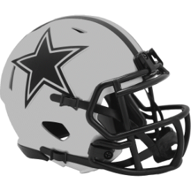 Dallas Cowboys NFL Mini Speed Football Helmet <B>RAVE</B>