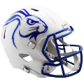 Helmets, Full Size Helmet: South Dakota State Jackrabbits Speed Replica Football Helmet <B>Chrome Deca...