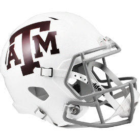 Texas A&M Aggies Speed Replica Football Helmet <i>White</i>