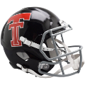 Helmets, Full Size Helmet: Texas Tech Red Raiders Speed Replica Football Helmet <i>Throwback</i>