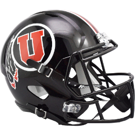 Utah Utes Speed Replica Football Helmet <i>Black</i>