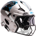 Helmets, Full Size Helmet: Carolina Panthers Axiom Football Helmet