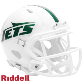 New York Jets NFL Mini Speed Football Helmet <b>2026 Alternate On-Field</b>