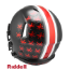 Ohio State Buckeyes Speed Football Helmet <B>Satin Black</B>