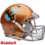 West Virginia Mountaineers Speed Football Helmet <B>Gold Throwback</B>