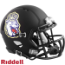 James Madison Dukes NCAA Mini Speed Football Helmet <i>Matte Black</i>