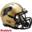 Purdue Boilermakers NCAA Mini Speed Football Helmet <i>Gold</i>