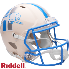 Detroit Lions Speed Football Helmet <B>RETRO</B>