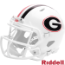 Georgia Bulldogs NCAA Mini Speed Football Helmet <i>White</i>