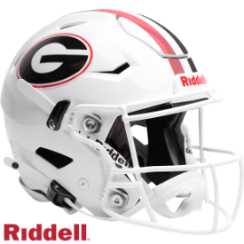 Georgia Bulldogs SpeedFlex Football Helmet <i>White</i>